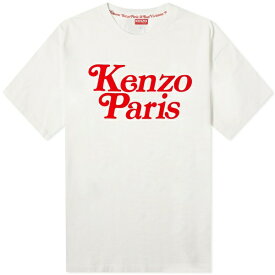 ケンゾー メンズ Tシャツ トップス Kenzo x Verdy Oversized Tee White