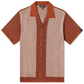 ラグアンドボーン メンズ シャツ トップス Rag & Bone Herringbone Avery Shirt Brown