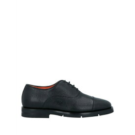 【送料無料】 サントーニ メンズ ドレスシューズ シューズ Lace-up shoes Black