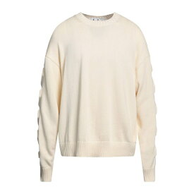 【送料無料】 オフホワイト メンズ ニット&セーター アウター Sweaters Ivory