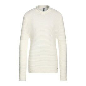 【送料無料】 バーク メンズ ニット&セーター アウター Sweaters Ivory