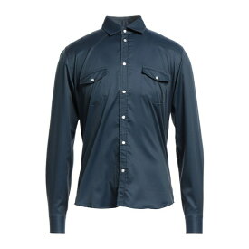 【送料無料】 アイ サルティ メンズ シャツ トップス Shirts Midnight blue