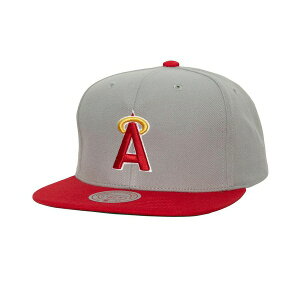�~�b�`�F��&�l�X �����Y �X�q �A�N�Z�T���[ Men's Gray California Angels 1989-1992 Cooperstown Collection Away Snapback Hat Gray