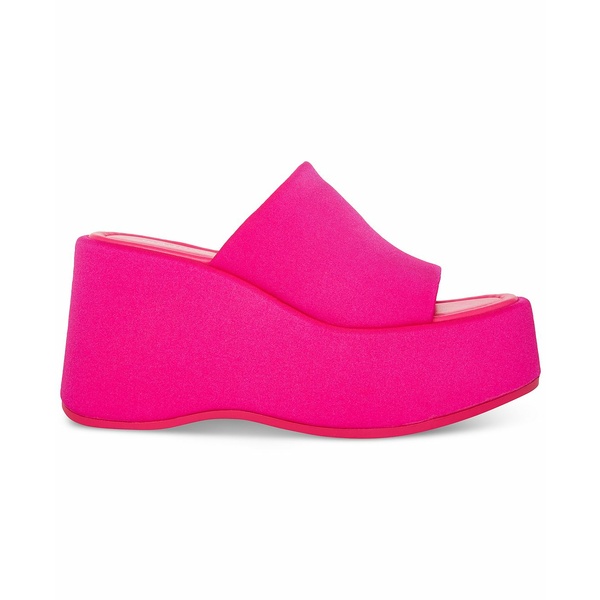 マッデンガール レディース サンダル シューズ Nico Platform Wedge Sandals Hot Pink レディース靴 |  grupofranja.com