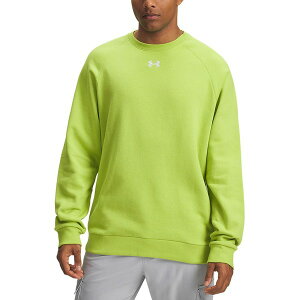 A_[A[}[ Y p[J[EXEFbgVc AE^[ Men's Rival Fleece Crewneck Sweatshirt Green Vibe / / White