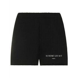 IH NOM UH NIT インノミネイト カジュアルパンツ ボトムス レディース Shorts & Bermuda Shorts Black