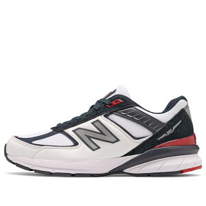 New Balance �j���[�o�����X �����Y �X�j�[�J�[ �yNew Balance 990v5 Made in USA 'White Carbon Red' M990NL5�z �T�C�Y US_8.5(26.5cm)