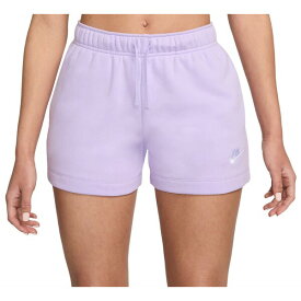 ナイキ レディース カジュアルパンツ ボトムス Nike Sportswear Women's Club Fleece Mid-Rise Shorts Violet Mist