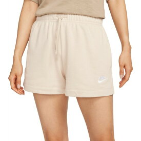 ナイキ レディース カジュアルパンツ ボトムス Nike Sportswear Women's Club Fleece Mid-Rise Shorts Sanddrift