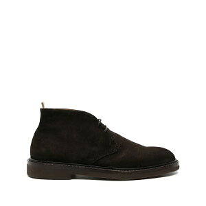 �I�t�B�`�[�l �N���G�C�e�B�u �����Y �u�[�c �V���[�Y Low-top lace-up suede boots Brown