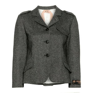 �k���� ���F���g�D�[�m ���f�B�[�X �W���P�b�g���u���]�� �A�E�^�[ M??lange-effect jacket Grey