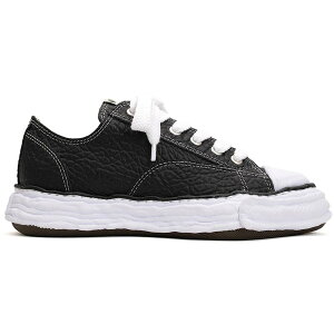 Maison Mihara Yasuhiro �~�n�����X�q�� �����Y �X�j�[�J�[ �yMaison Mihara Yasuhiro Peterson 23 OG Sole Monster Leather Low Black White�z �T�C�Y US_11(29.0cm) Black