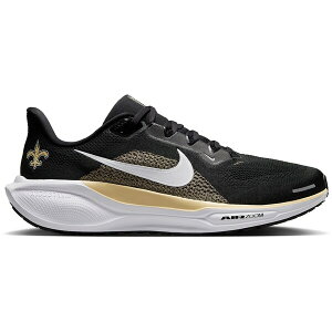 Nike �i�C�L �����Y �X�j�[�J�[ �yNike Air Zoom Pegasus 41 New Orleans Saints (2025)�z �T�C�Y US_9(27.0cm) Black/Team Gold/White