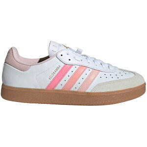 adidas �A�f�B�_�X �����Y �X�j�[�J�[ �yadidas Velosamba Leather Cloud White Sandy Pink Gold Metallic�z �T�C�Y US_10(28.0cm) Cloud White/Sandy Pink/Gold Metallic