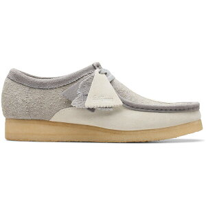 Clarks N[NX Y Xj[J[ yClarks Originals Wallabee Grey Off Whitez TCY US_8(26.0cm) Grey/Off White