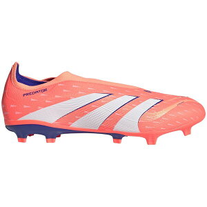 adidas AfB_X Y Xj[J[ yadidas Predator League Laceless FG/MG Coral Blaze Packz TCY US_12(30.0cm) Signal Coral/Cloud White/Beam Orange
