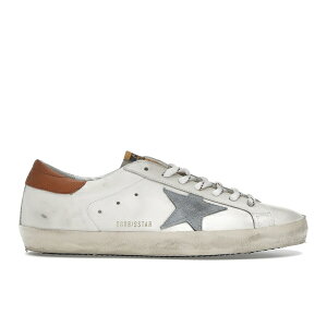 Golden Goose S[fO[X Y Xj[J[ yGolden Goose Super-Star White Grey Brown Heel Tabz TCY US_12(30.0cm) White/Grey/Brown