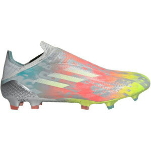 adidas �A�f�B�_�X �����Y �X�j�[�J�[ �yadidas X Speedflow+ FG Numbersup�z �T�C�Y US_9(27.0cm) Clear Onix/Cloud White/Solar Yellow