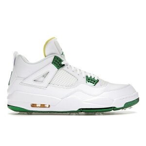 Jordan �W���[�_�� �����Y �X�j�[�J�[ �yJordan 4 Retro Golf Metallic Green�z �T�C�Y US_9(27.0cm) White/Metallic Green-Tour Yellow