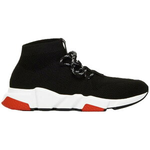 Balenciaga oVAK Y Xj[J[ yBalenciaga Speed Trainer Lace Up Black Black White Redz TCY US_M_13 Black/Black/White/Red