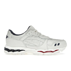 ASICS �A�V�b�N�X �����Y �X�j�[�J�[ �yASICS Gel-Lyte 3.1 Kith France�z �T�C�Y US_10(28.0cm) Cream/Red/Blue