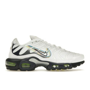 Nike �i�C�L �����Y �X�j�[�J�[ �yNike Air Max Plus 3D Swoosh White Volt Football Grey Blackened Blue�z �T�C�Y US_10.5(28.5cm) White/Volt/Football Grey/Blackened Blue