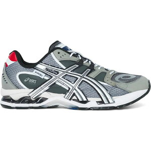 ASICS �A�V�b�N�X �����Y �X�j�[�J�[ �yASICS Gel-Nimbus 10.1 Invincible HTTP 404 RGB�z �T�C�Y US_10(28.0cm) Grey/Metallic Silver/Red/Blue