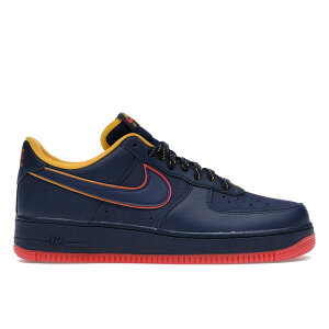 Nike �i�C�L �����Y �X�j�[�J�[ �yNike Air Force 1 Low Retro Lettering�z �T�C�Y US_8.5(26.5cm) Navy/Red/Gold
