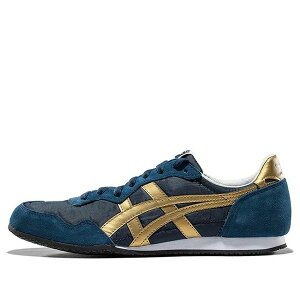 Onitsuka Tiger �I�j�c�J�^�C�K�[ �����Y �X�j�[�J�[ �yOnitsuka Tiger Serrano 'Navy Gold' D109L-5094�z �T�C�Y US_M_4.5