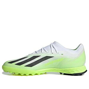 adidas �A�f�B�_�X �����Y �X�j�[�J�[ �yadidas X Crazyfast.1 TF 'Cloud White Lucid Lemon' IE6632�z �T�C�Y US_12.5(30.5cm)