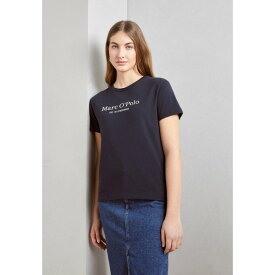 マルコポーロ レディース Tシャツ トップス SHORT SLEEVE LOGO - Print T-shirt - deep blue sea