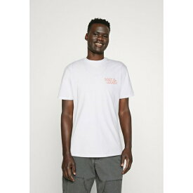 クイックシルバー メンズ Tシャツ トップス SHADOW KNOCK - Print T-shirt - white
