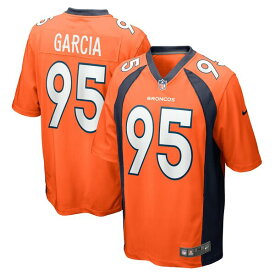 ナイキ メンズ ユニフォーム トップス Elijah Garcia Denver Broncos Nike Team Game Jersey Orange
