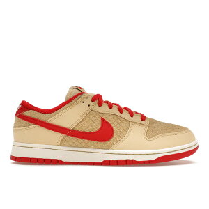 Nike �i�C�L �����Y �X�j�[�J�[ �yNike Dunk Low Retro SE Strawberry Waffle�z �T�C�Y US_8.5(26.5cm) Pale Vanilla/University Red/Sail/Wheat