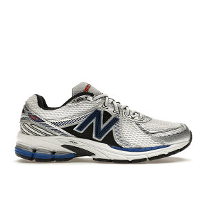 New Balance j[oX Y Xj[J[ yNew Balance 860v2 White Team Royal Silverz TCY US_M_4.5 White/Team Royal