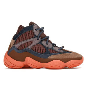 adidas �A�f�B�_�X �����Y �X�j�[�J�[ �yadidas Yeezy 500 High Tactile Orange�z �T�C�Y US_7(25.0cm) Brown/Navy/Tactile Orange