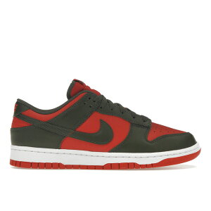 Nike �i�C�L �����Y �X�j�[�J�[ �yNike Dunk Low Mystic Red Cargo Khaki�z �T�C�Y US_8(26.0cm) Mystic Red/Cargo Khaki/White