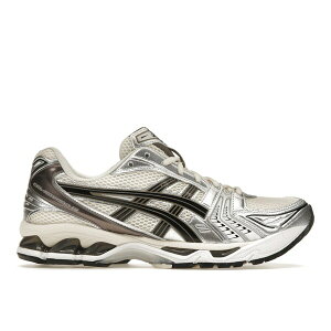 ASICS �A�V�b�N�X �����Y �X�j�[�J�[ �yASICS Gel-Kayano 14 Cream Black Metallic Plum�z �T�C�Y US_6(24.0cm) Cream/Black