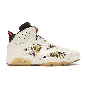 Jordan �W���[�_�� �����Y �X�j�[�J�[ �yJordan 6 Retro Quai 54 Sail Brown (2020)�z �T�C�Y US_11.5(29.5cm) Sail/Baroque Brown/Team Orange