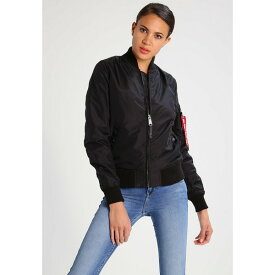 アルファインダストリーズ レディース ジャケット＆ブルゾン アウター MA-1 TT WMN - Bomber Jacket - black