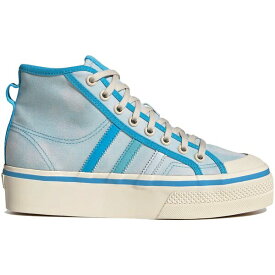 adidas アディダス レディース スニーカー 【adidas Nizza Platform Mid】 サイズ US_7.5W(24.5cm) Parley Almost Blue (Women's)