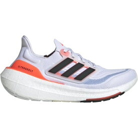 adidas アディダス レディース スニーカー 【adidas Ultra Boost Light】 サイズ US_7W(24cm) White Black Solar Red (Women's)