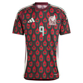 アディダス メンズ ユニフォーム トップス Raul Jimenez Mexico National Team adidas 2024 Home Replica Player Jersey Burgundy