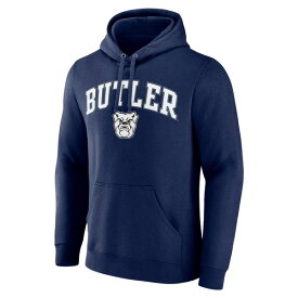 ファナティクス メンズ パーカー・スウェットシャツ アウター Butler Bulldogs Fanatics Branded Campus Pullover Hoodie Navy