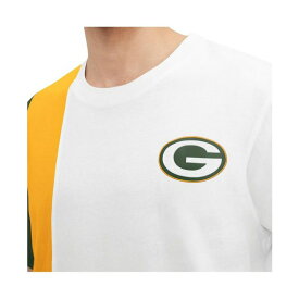 トミー ヒルフィガー レディース Tシャツ トップス Men's White Green Bay Packers Zack T-shirt White