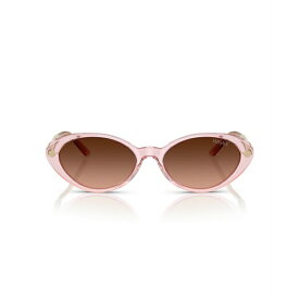 ヴェルサーチ レディース サングラス＆アイウェア アクセサリー Women's Sunglasses, Ve4469 Pink Transparent