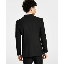 ダナ キャラン ニューヨーク メンズ ジャケット＆ブルゾン アウター Men's Modern-Fit Stretch Suit Jacket Black