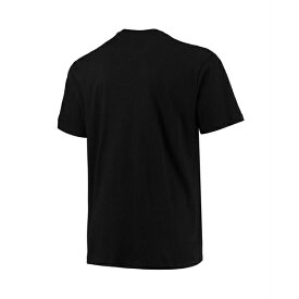 チャンピオン レディース Tシャツ トップス Men's Black Ohio State Buckeyes Big and Tall Arch Team Logo T-shirt Black