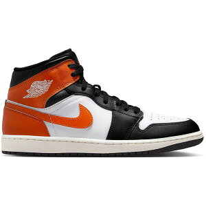 Jordan �W���[�_�� �����Y �X�j�[�J�[ �yJordan 1 Mid Black Toe Starfish�z �T�C�Y US_10(28.0cm) Starfish/White/Sail/Black