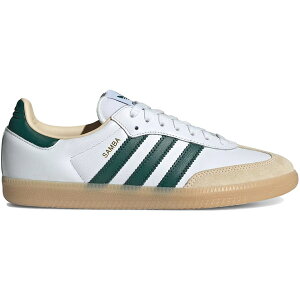 adidas �A�f�B�_�X �����Y �X�j�[�J�[ �yadidas Samba OG Cloud White Collegiate Green Gum�z �T�C�Y US_7.5(25.5cm) Cloud White/Collegiate Green/Gum